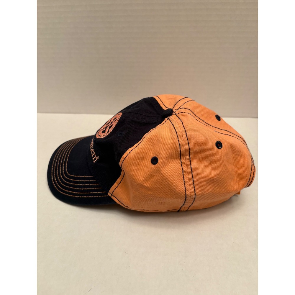 Simply Southern Black Orange Embroidered Logo Baseball Cap Hat One Size - Picture 3 of 5